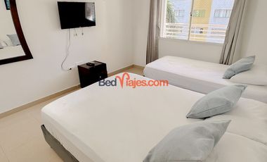 Acogedor apartamento en el Rodadero por dias