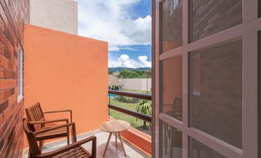 Casa con Rood Garden, seguridad en condominio en Yautepec Morelos