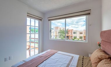 Casa con Rood Garden, seguridad en condominio en Yautepec Morelos