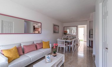 Casa con Rood Garden, seguridad en condominio en Yautepec Morelos