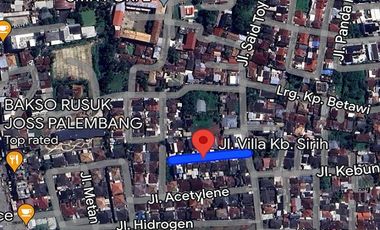 Rumah Dijual di Villa Kebon Sirih Palembang Dekat JM Kenten Palembang