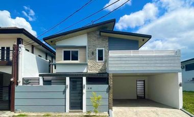 BRAND NEW SEMI-FURNISHED MODERN HOUSE FOR SALE NEAR CLARK AND BALIBAGO