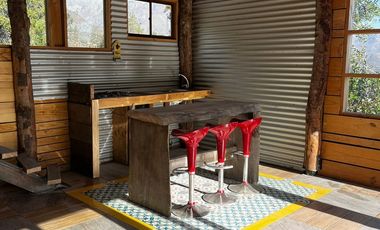 LOFT de MONTAÑA. Todo Madera Nativa y Piedras