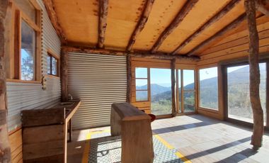 LOFT de MONTAÑA. Todo Madera Nativa y Piedras