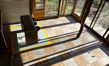 LOFT de MONTAÑA. Todo Madera Nativa y Piedras