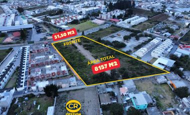 Espectacular Terreno Plano de 8157 M2, en Venta en Calderón Marianitas, DE OPORTUNIDAD.