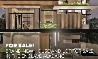 Enclave Alabang Brand New House FOR SALE!
