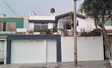 Alquiler Casa 225M2 En San Borja - Como Vivienda U Oficina