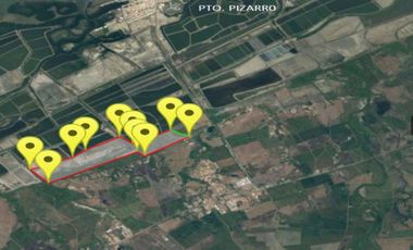 Terreno en Tumbes para Langostinera de Aprox 53 has