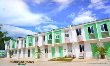 Townhouse For Rent in Richwood Uno, Dao Dauis, Bohol [RHBP1B1Lot 6 Model Unit] | BOHOLANA REALTY