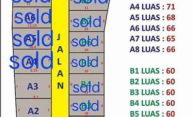 Kavling Tanah Prigen Pasuruan Dekat Exit Toll Taman Dayu Pandaan