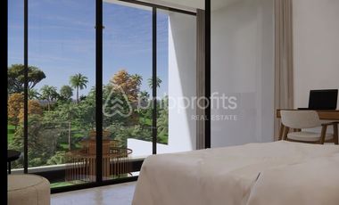 Luxurious 2-Bedroom Townhouse with Rooftop Jungle and River View in Ubud