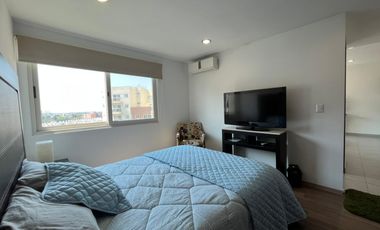 DEPARTAMENTO TOTALMENTE AMUEBLADO EN RENTA EN NATURA RESIDENCIAL, TORRE CON ALBERCA ,GYM Y CANCHA DE TENIS