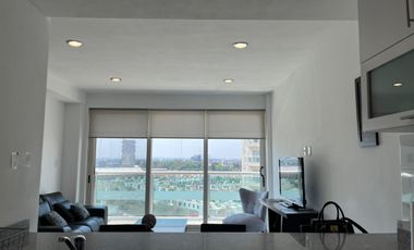 DEPARTAMENTO TOTALMENTE AMUEBLADO EN RENTA EN NATURA RESIDENCIAL, TORRE CON ALBERCA ,GYM Y CANCHA DE TENIS