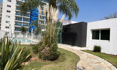 DEPARTAMENTO TOTALMENTE AMUEBLADO EN RENTA EN NATURA RESIDENCIAL, TORRE CON ALBERCA ,GYM Y CANCHA DE TENIS