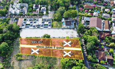 Land for leased in merthasari sanur - denpasar - near the beach