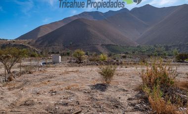Venta de parcela con cabaña, orilla de rio, electricidad, a 10 minutos de Vicuña. $87 millones