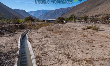 Venta de parcela con cabaña, orilla de rio, electricidad, a 10 minutos de Vicuña. $87 millones