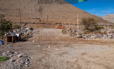 Venta de parcela con cabaña, orilla de rio, electricidad, a 10 minutos de Vicuña. $87 millones