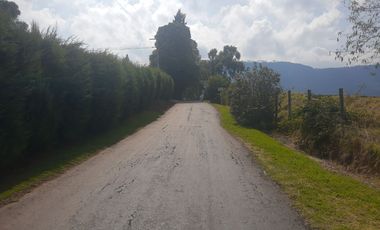 VENTA DE LOTE EN TENJO USO VIVIENDA CAMPESTRE