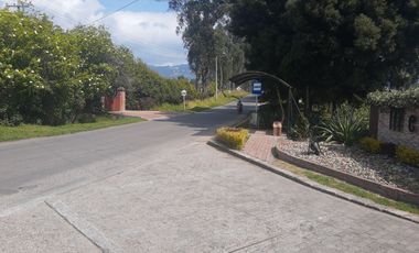 VENTA DE LOTE EN TENJO USO VIVIENDA CAMPESTRE