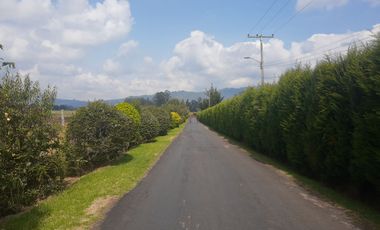 VENTA DE LOTE EN TENJO USO VIVIENDA CAMPESTRE