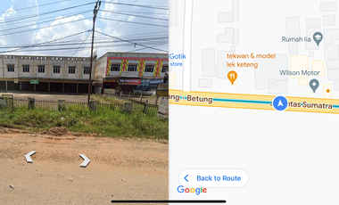 Tanah Dijual di Banyuasin BONUS 7 Unit Ruko 2 Lantai