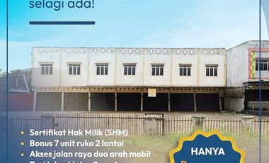 Tanah Dijual di Banyuasin BONUS 7 Unit Ruko 2 Lantai