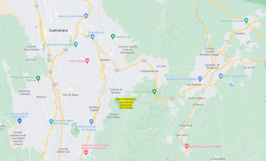 REMATE B. DE TERRENO EN FRACCIONAMIENTO CLUB DE GOLF HACIENDA SAN GASPAR CUERNAVACA MORELOS.