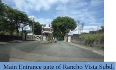 Land for sale in Rancho Vista Subdivision, Brgy. Santiago, Santo Tomas, Batangas
