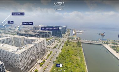 Rent to own Promo Ready To Move in already Shore 2 Residences in Mall of Asia Complex