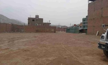 Remate de amplio terreno cerca al Mall plaza, San Juan De Lurigancho