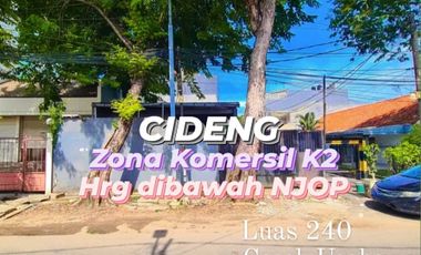 Bangunan Komersial Zona K2 Hitung Tanah Harga Njop Cideng Jakpus