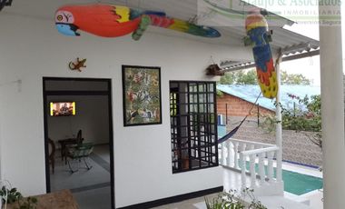 ALQUILAMOS EN GIRARDOT ESPECTACULAR CASA CAMPESTRE CON PISCINA PRIVADA.
