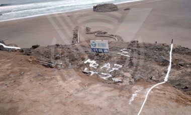 CON UNA VISTA MARAVILLOSA Y EN PRIMERA FILA. SE VENDE TERRENO EN EL KM 124.5