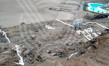 CON UNA VISTA MARAVILLOSA Y EN PRIMERA FILA. SE VENDE TERRENO EN EL KM 124.5