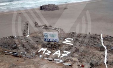 CON UNA VISTA MARAVILLOSA Y EN PRIMERA FILA. SE VENDE TERRENO EN EL KM 124.5