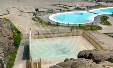 CON UNA VISTA MARAVILLOSA Y EN PRIMERA FILA. SE VENDE TERRENO EN EL KM 124.5