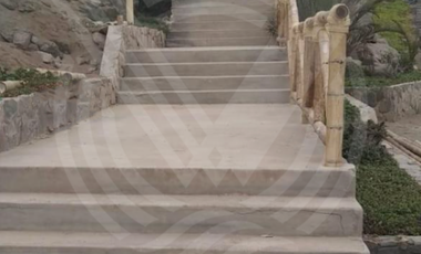 CON UNA VISTA MARAVILLOSA Y EN PRIMERA FILA. SE VENDE TERRENO EN EL KM 124.5