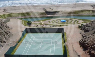 CON UNA VISTA MARAVILLOSA Y EN PRIMERA FILA. SE VENDE TERRENO EN EL KM 124.5