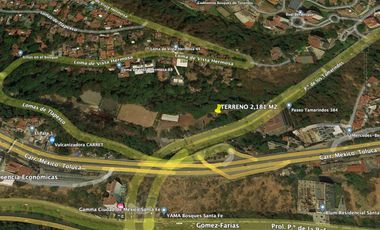 TERRENO EN BOSQUES DE LAS LOMAS PARA 26 VIVIENDAS