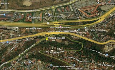 TERRENO EN BOSQUES DE LAS LOMAS PARA 26 VIVIENDAS