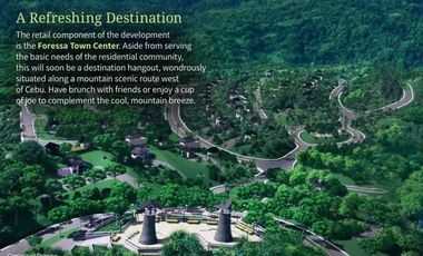 Pre-Selling 500 Sqm Reasidential Lot for Sale at Foressa Mountain Town in Balamban, Cebu