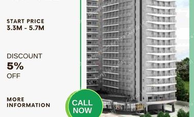 Studio L-Type Condominium For Sale at Green 2 Residences | Dasmariñas, Cavite