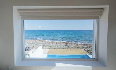 Increíble casa frente al mar Caribe en Puerto Aventuras