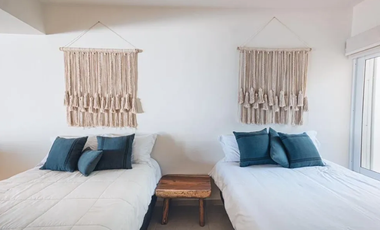 Increíble casa frente al mar Caribe en Puerto Aventuras