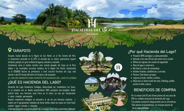 Tranquilidad y naturaleza te esperan en estos lotes de 1000 m². A solo 20 minutos de Tarapoto. Ver video!! 🎬