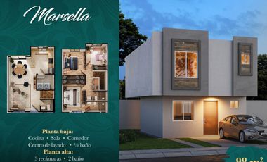 CASA EN RESIDENCIAL BURDEOS MOD. MARSELLA