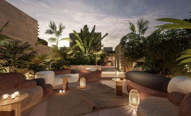 Residencia de 3 niveles con alberca en Selvazama, amenidades, venta Tulum.