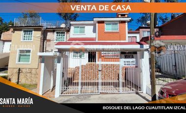 VENTA DE CASA EN BOSQUES DEL LAGO CUATITLAN